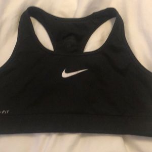 Nike Dry Fit black sports bra